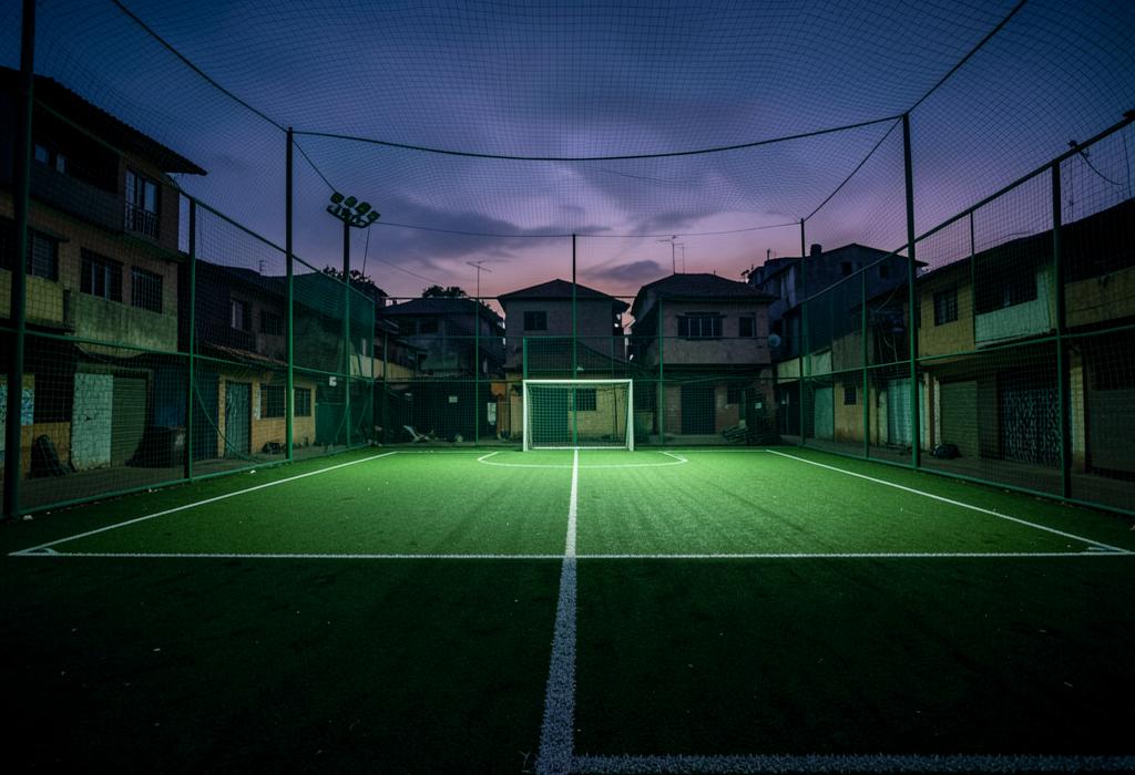 Tesano Turf Arena pitch in Tesano